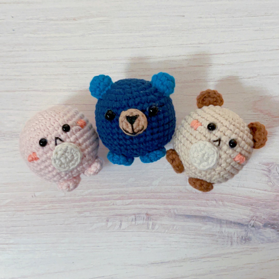 Crochet Puffball Critters Amigurumi Pattern: Mini Crochet Project (PDF)