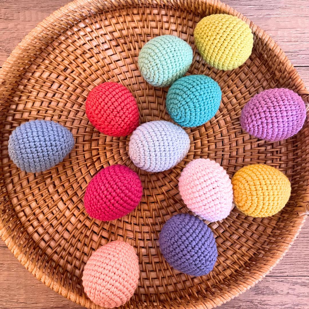 Crochet Easter Egg Pattern Bundle: DIY Spring Decor (PDF Download)