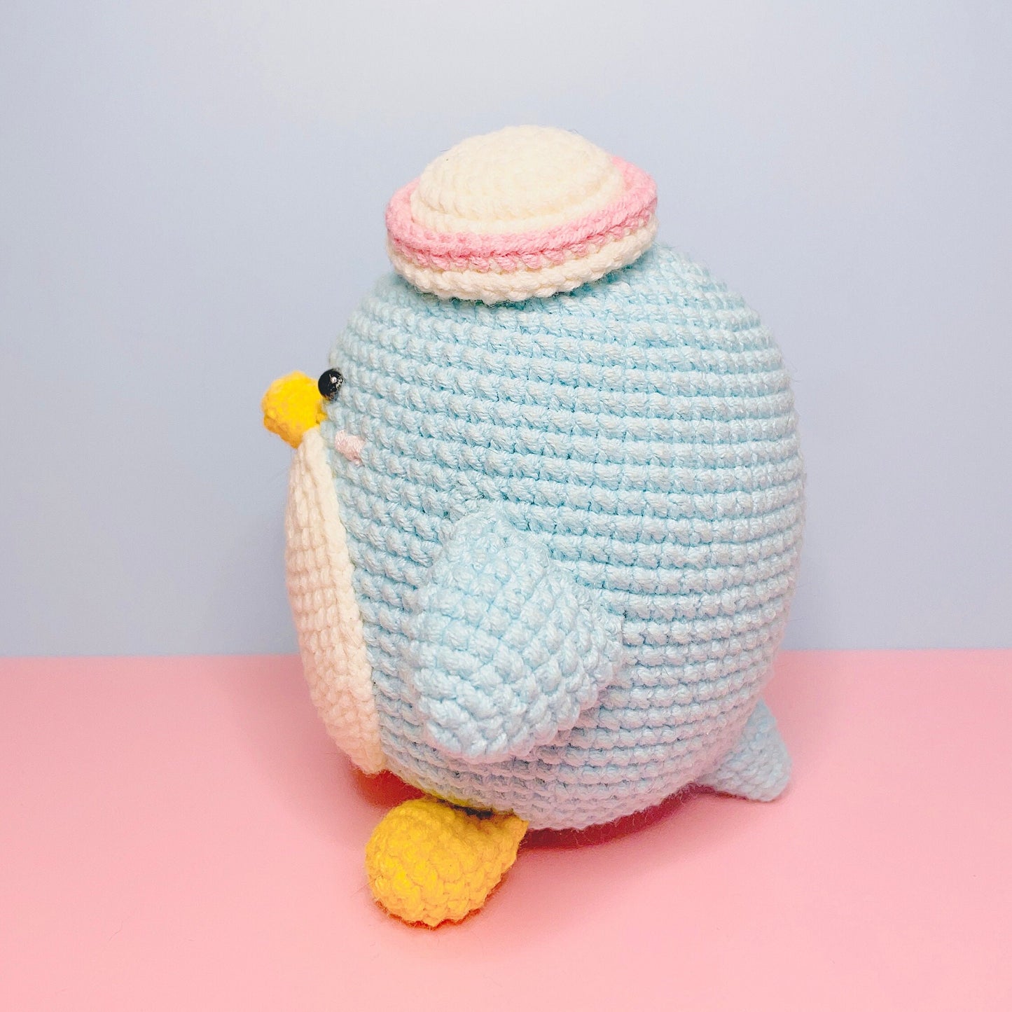Crochet Kawaii Penguin with Lollipop Pattern (PDF)