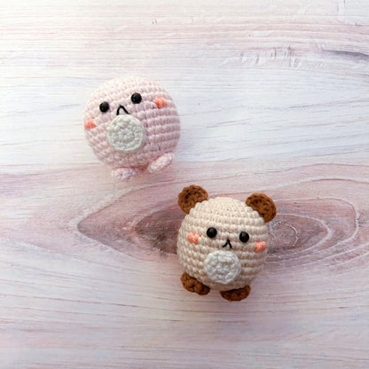 Crochet Puffball Critters Amigurumi Pattern: Mini Crochet Project (PDF)
