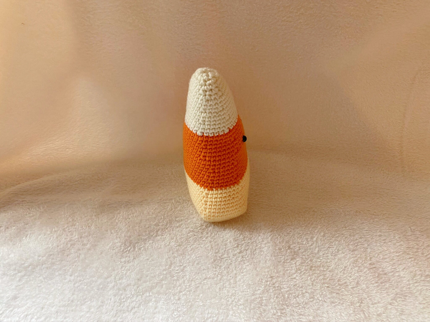 Big Halloween Candy Corn Crochet Pattern: Amigurumi Decoration (PDF)