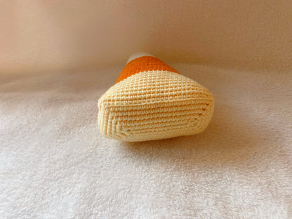 Big Halloween Candy Corn Crochet Pattern: Amigurumi Decoration (PDF)