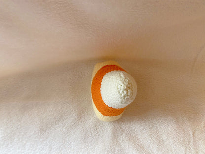 Big Halloween Candy Corn Crochet Pattern: Amigurumi Decoration (PDF)